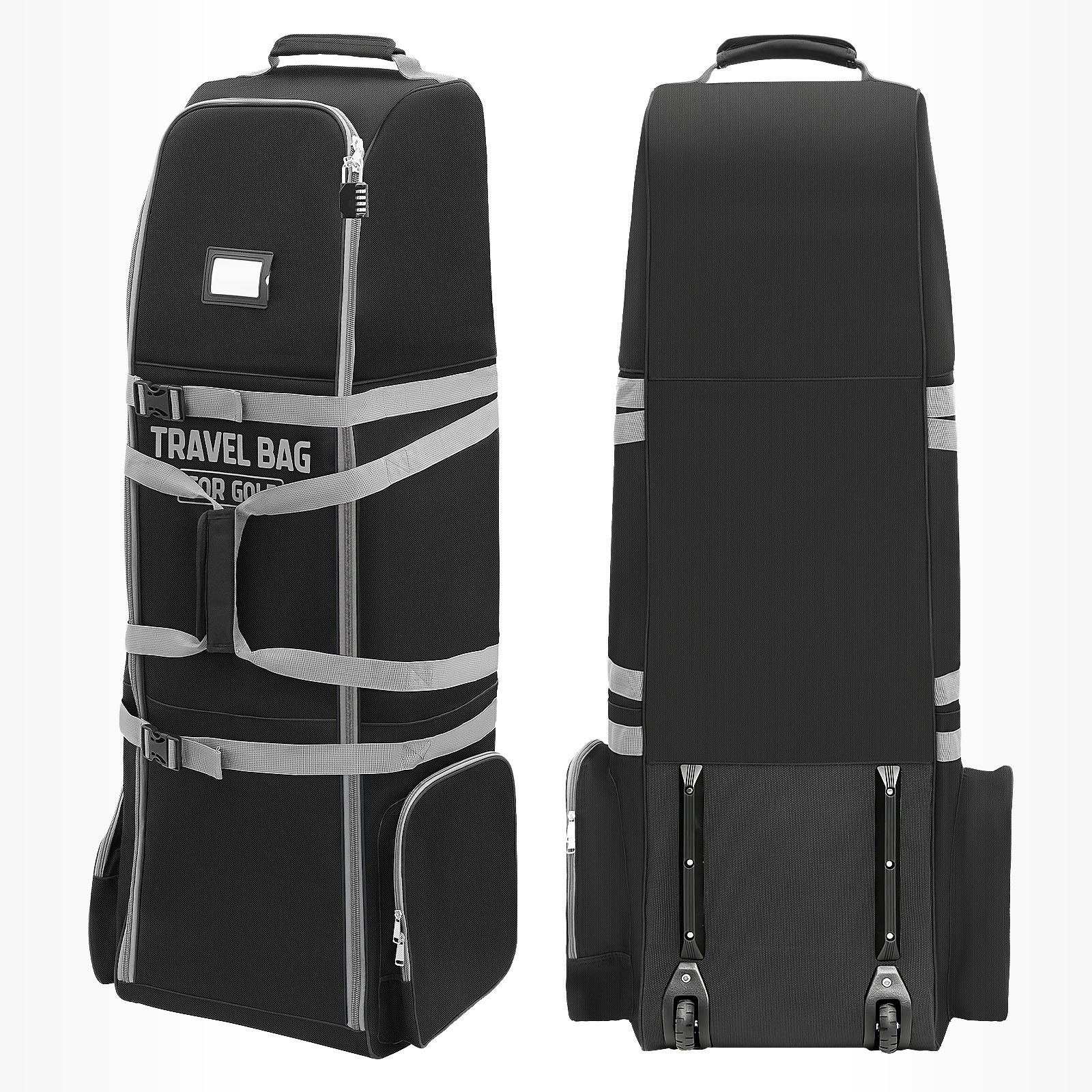 DRIVE UP Heavy Duty 900D Oxford Fabric Golf Travel Bag for Airlines
