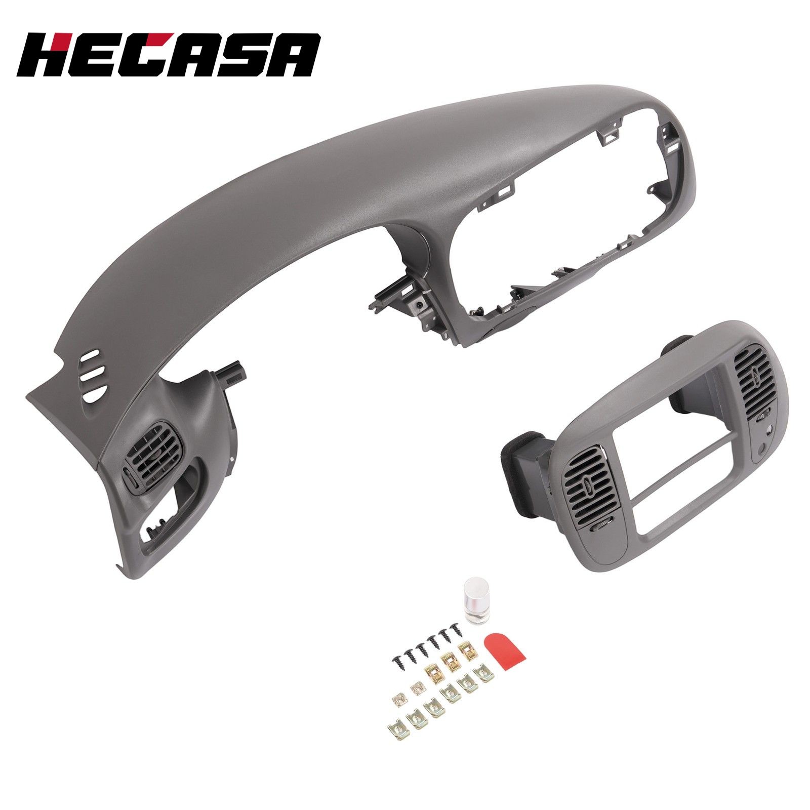 For Ford F150 Expedition 1997-2003 Gray Dash Pad DashBoard + Radio Bezel Panel For Ford F150 Expedition 1997-2003 Gray Dash Pad DashBoard + Radio Bezel Panel