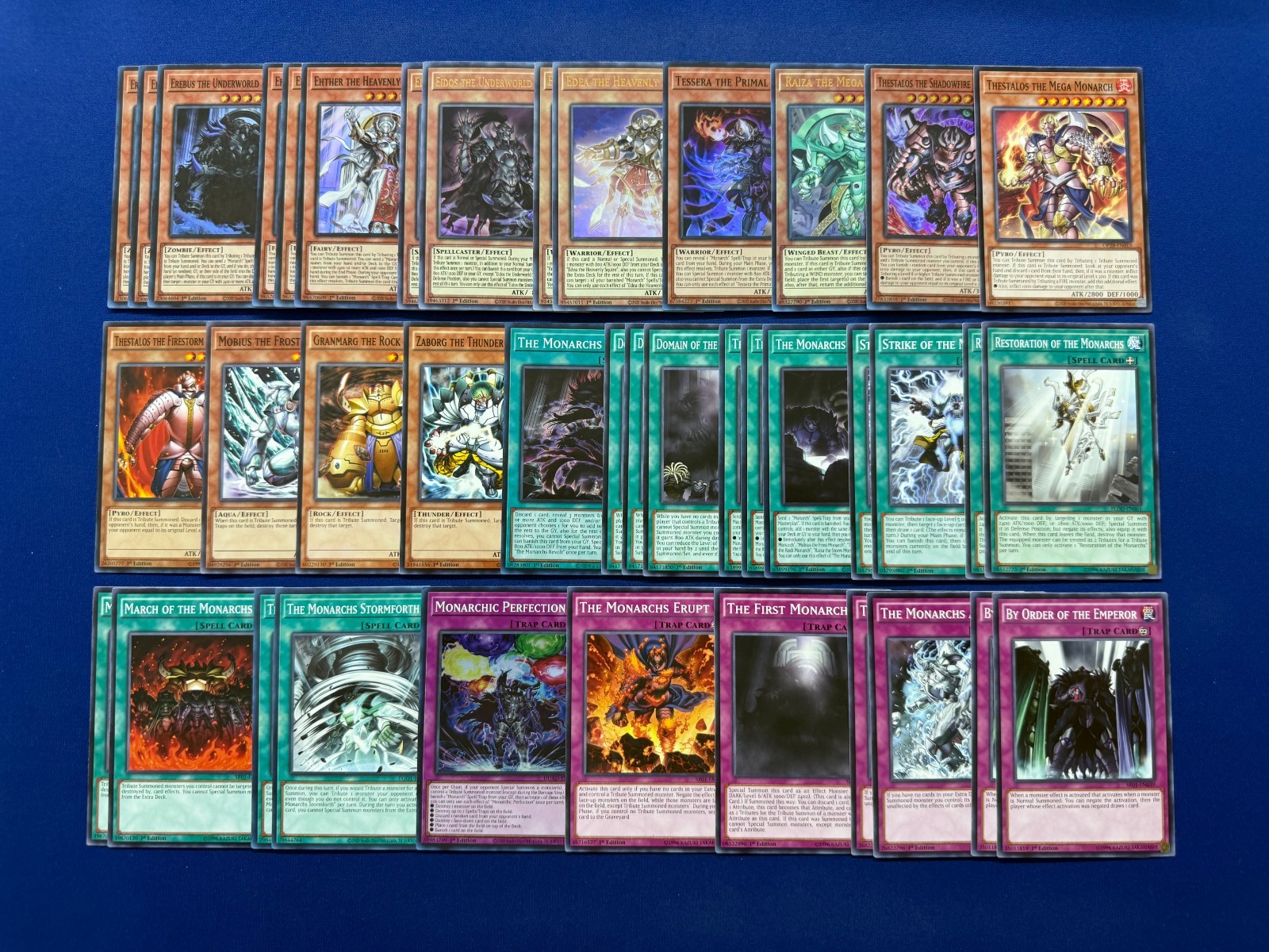 Yu-Gi-Oh - Complete Domain Monarch Tribute Deck