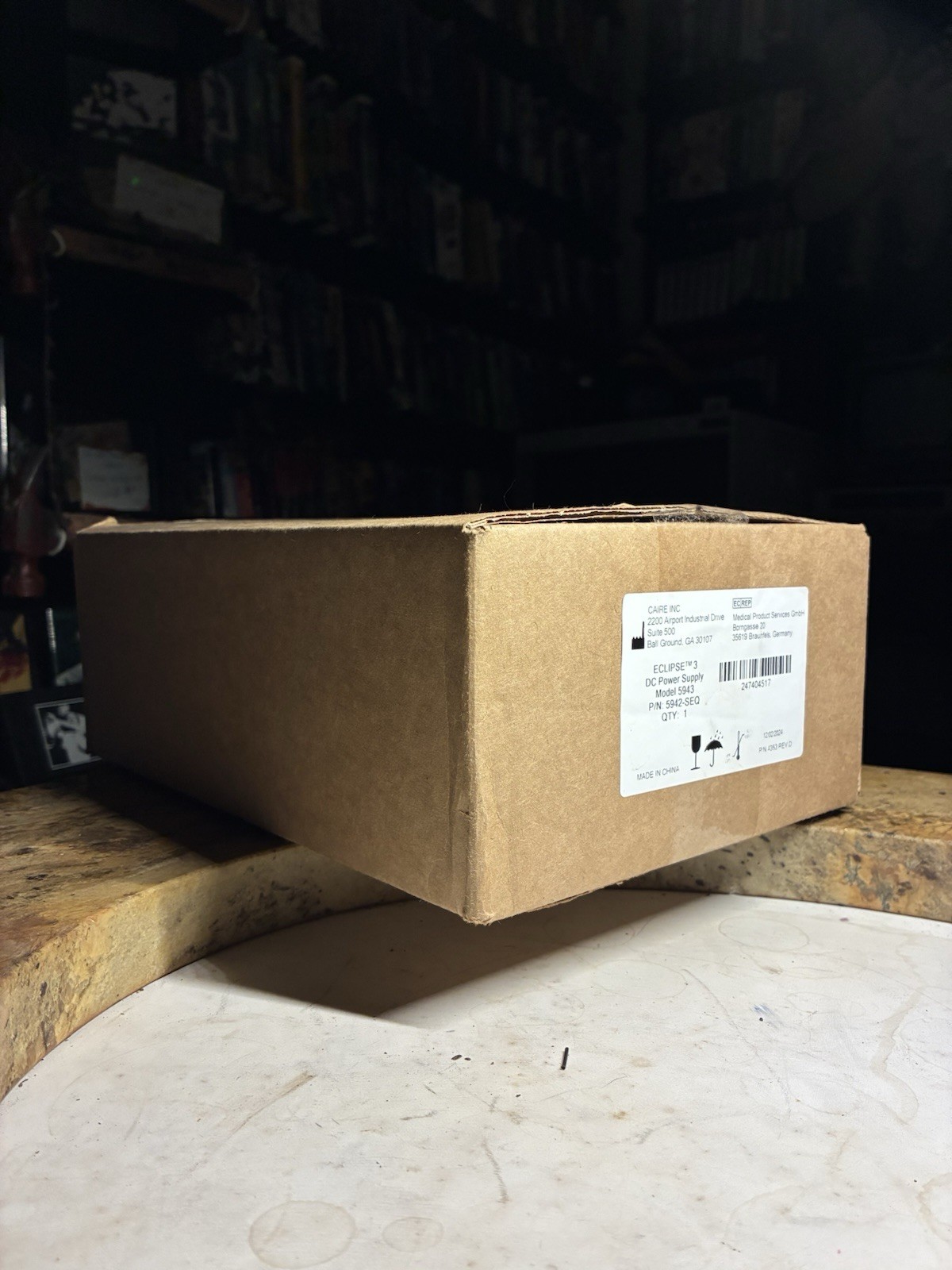CAIRE SeQual Eclipse 3 DC Power Supply 5942-SEQ OEM NEW SEALED UNOPENED