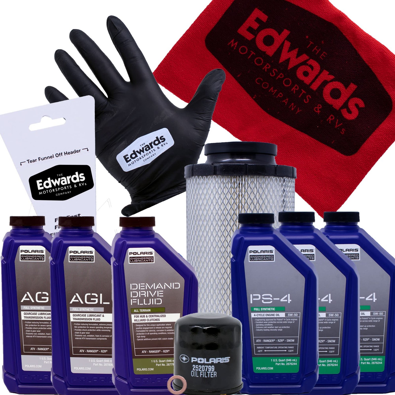 2019-2023 Polaris RZR Turbo and Pro model Oil Change Kit
