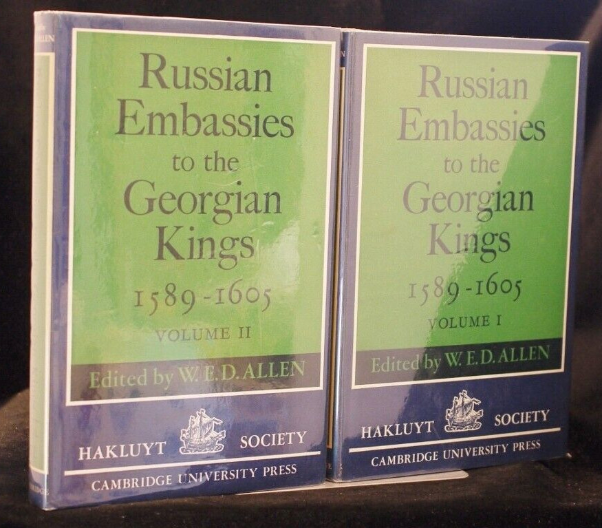 Russian Embassies to the Georgian Kings 1589-1605 2 Vols 1970