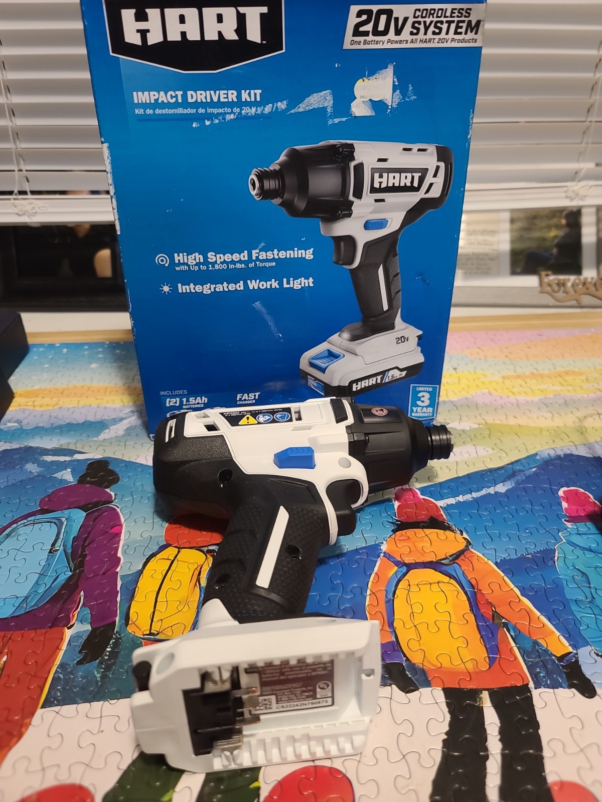 HART 20V Impact Driver (TOOL ONLY)