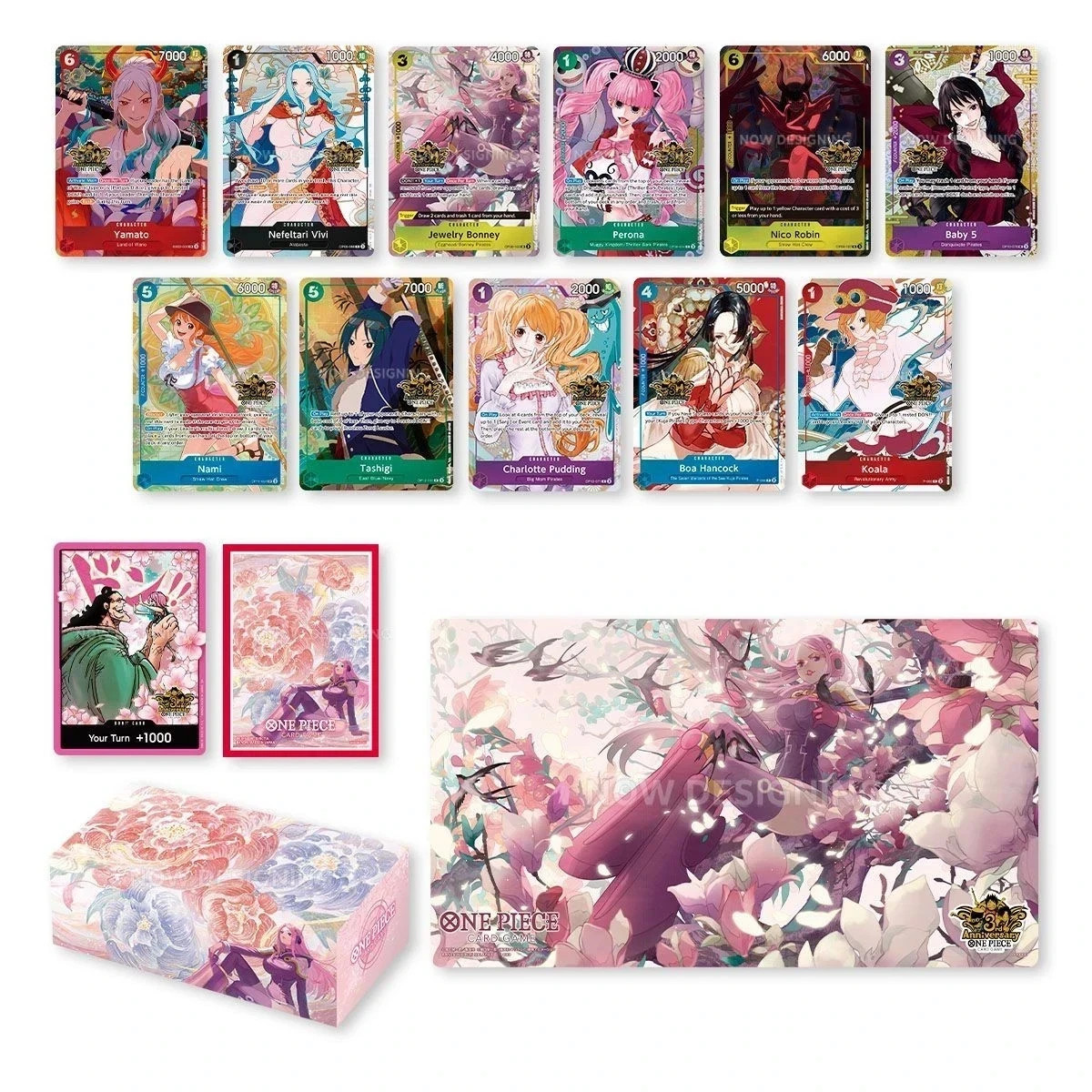 Pre-Order One Piece Card Game Bandai Chinese 3rd Anniversary Set English