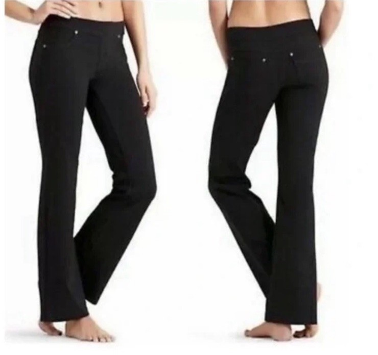Athleta Bettona Classic Flare Pants Women’s Size Small Pull On Athletic 819227