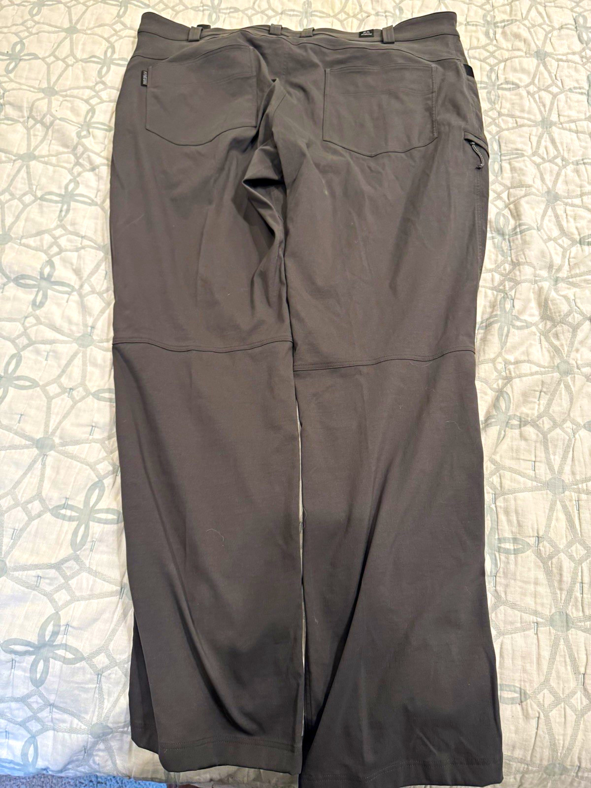 6 Pairs KUIU Men\'s Gray Quick Dry Synthetic Pants Big & Tall Size 46 