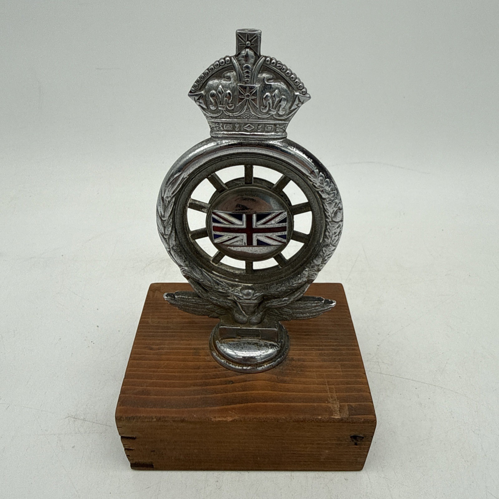 Vintage Royal Automobile Club Full Member\'s Car Badge 1920s