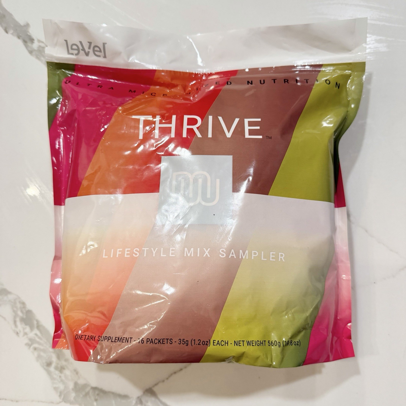 Thrive Assortment Shake Mix Package 16 Serving Packs Shakes New Sealed Bag Thrive Assortment Shake Mix Package 16 Serving Packs Shakes New Sealed Bag