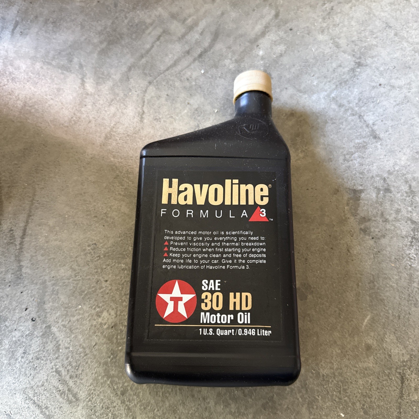 Havoline Formula Motor Oil Coin Bank Advertising Promo Item