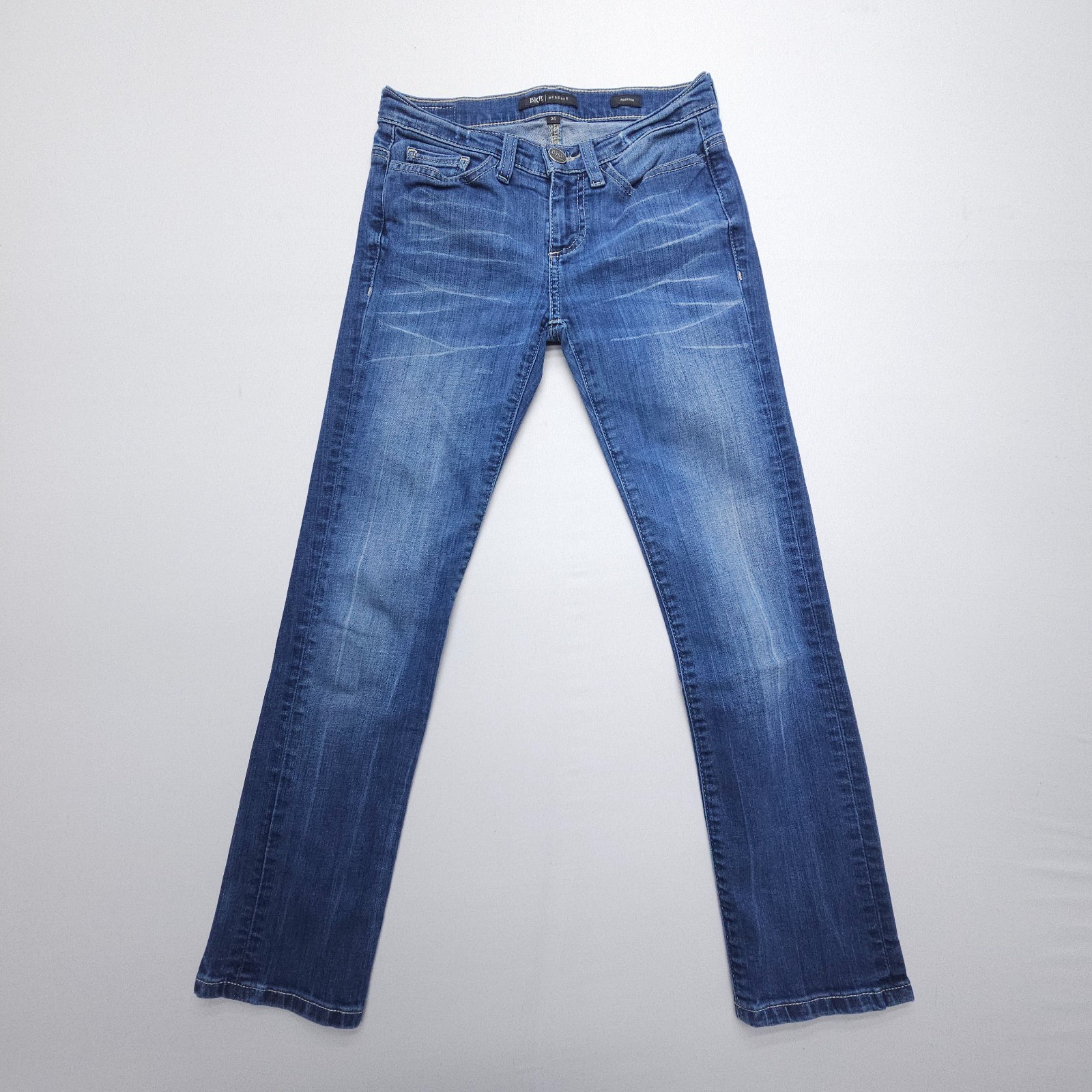Buckle BKE Addison Slim Jeans Womens / Teens Size 24 Dark Wash Low Rise Ankle