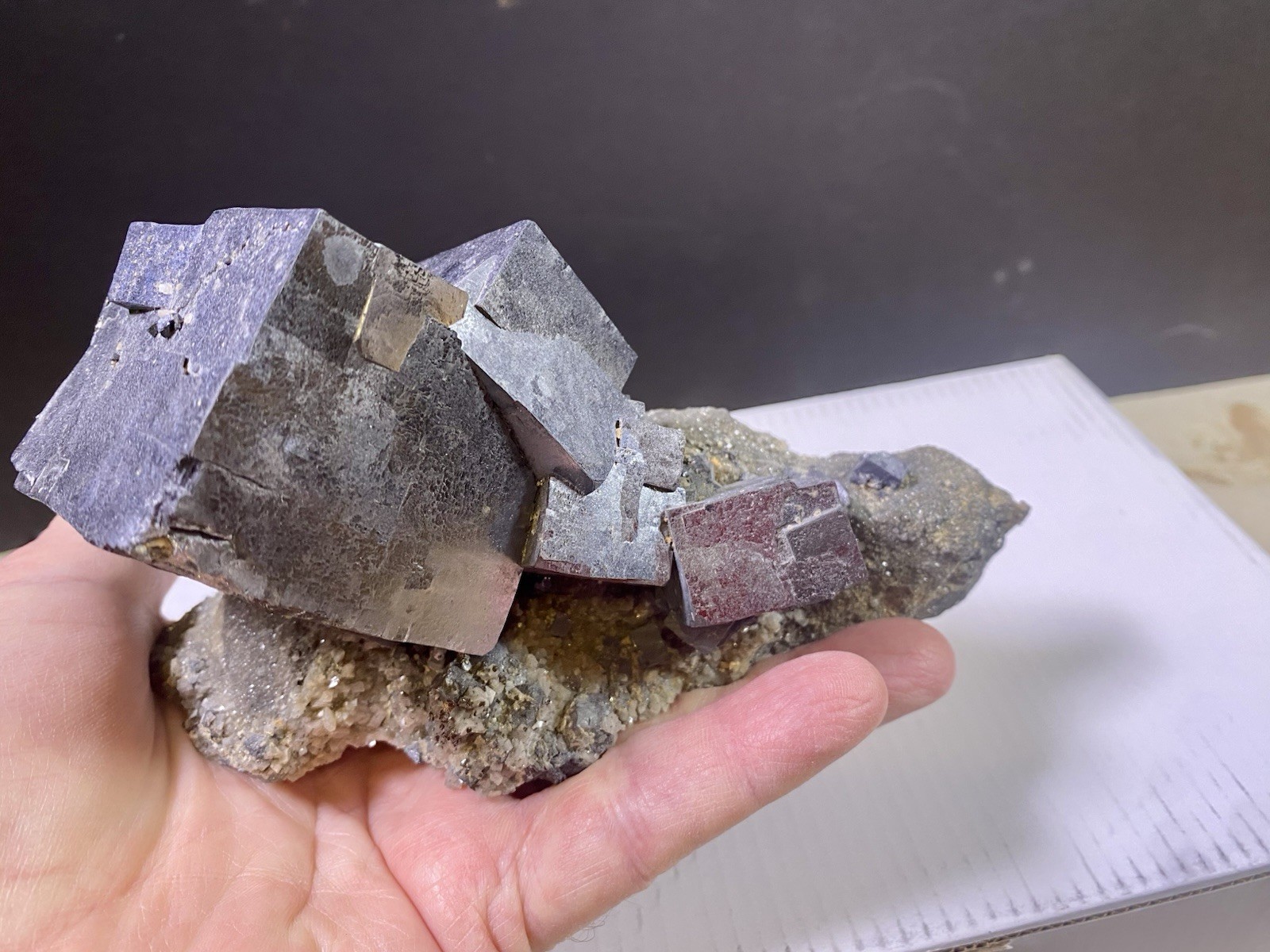 Galena - Very Nice Specimen From The Brushy Creek Mine, Reynolds County Missouri
