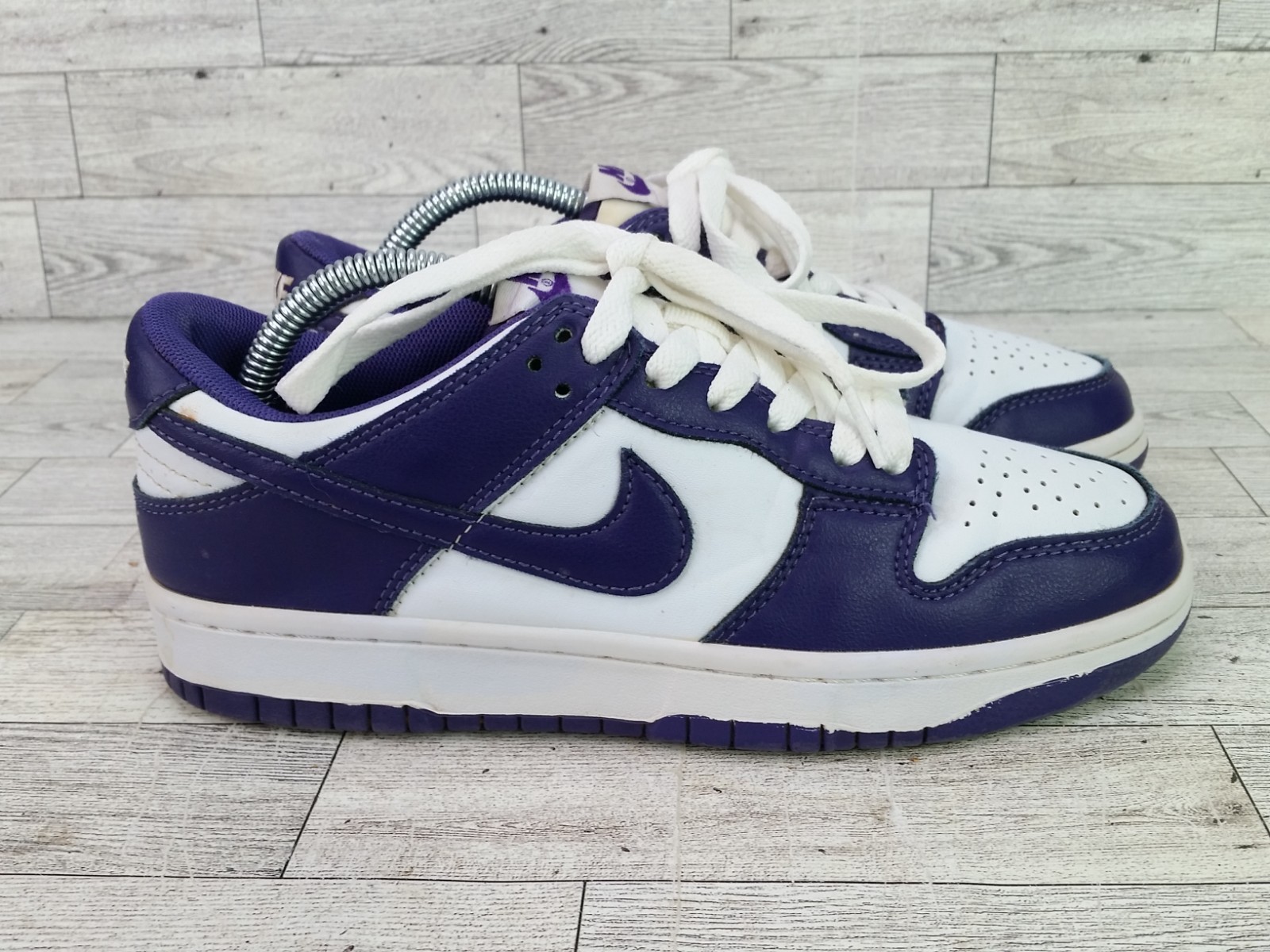 Nike Dunk Championship White/Court Purple Sneakers 2022 DD1391-104 Mens Size 8