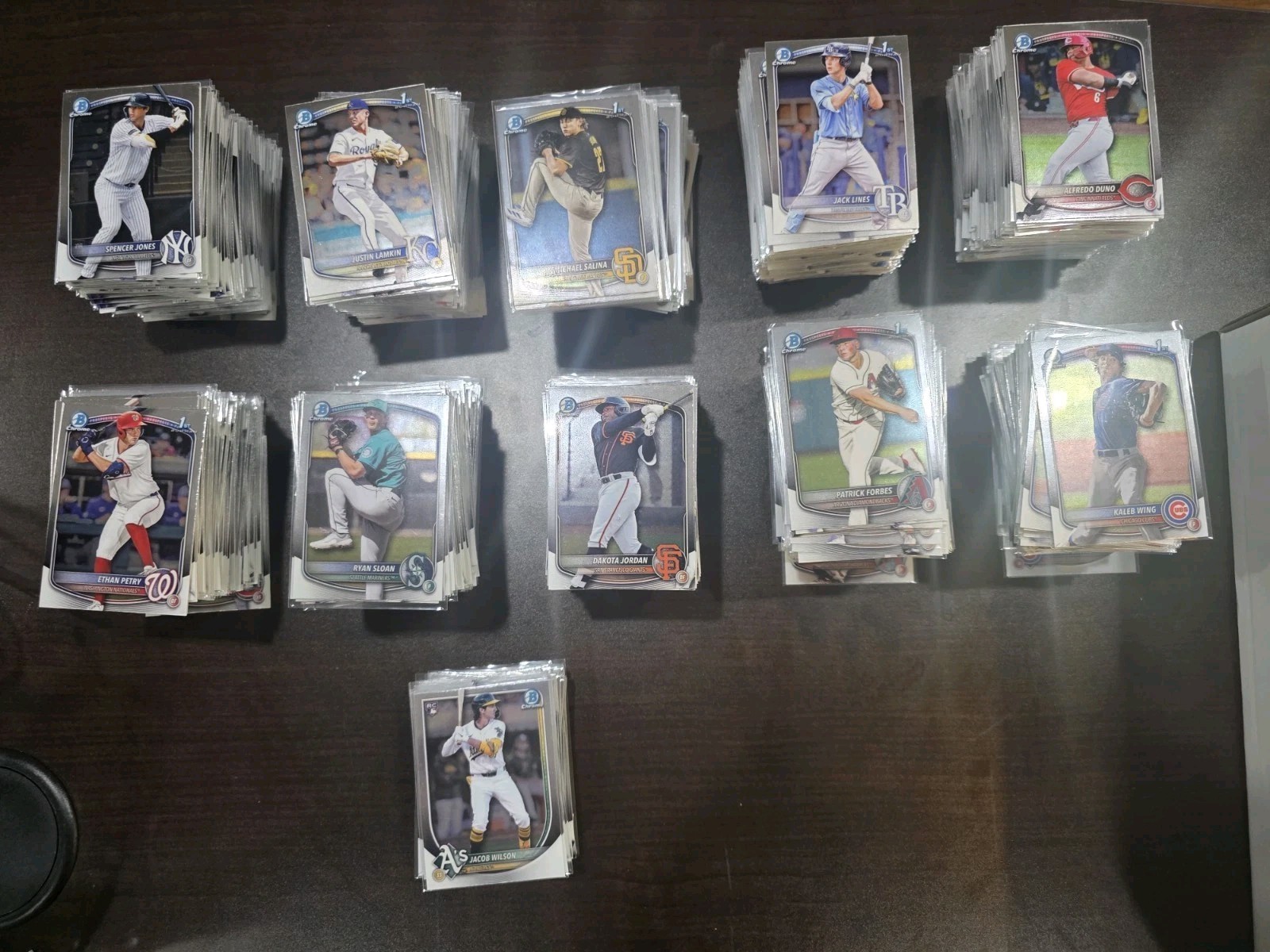 2025 Bowman Draft Lot 1000+ Card Collection Builder All Teams