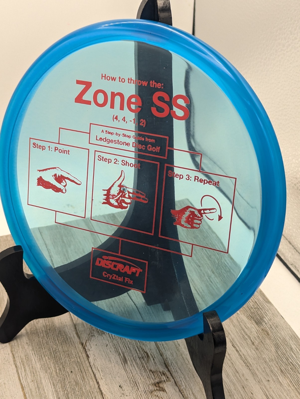 New Discraft CryZtal Flx Zone SS Golf Disc 173-174 Grams 