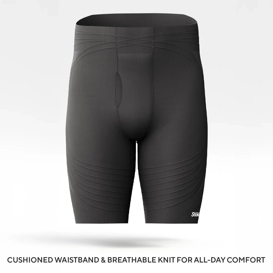 Stoko Men\'s Supportive Compression Short Size M Black FREESHIP Stoko Men\'s Supportive Compression Short Size M Black FREESHIP