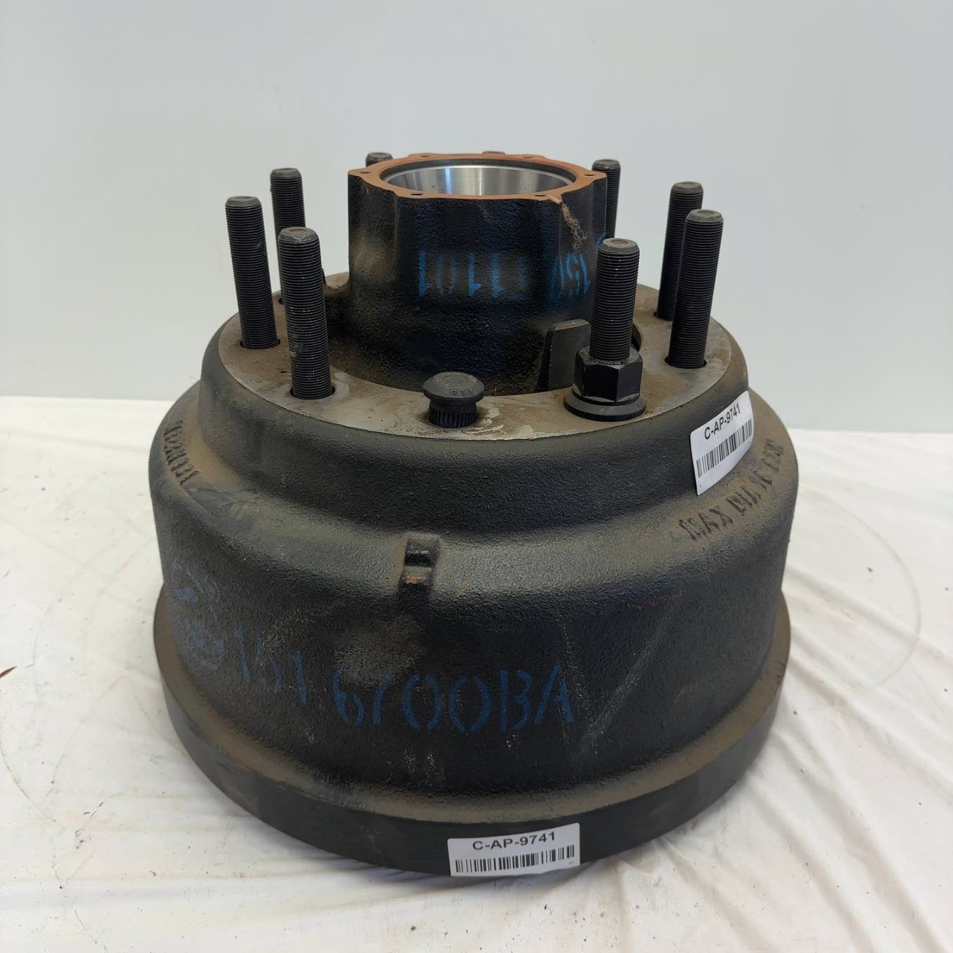 Automann 151.6700BA Rear Outboard Cast Brake Drum 16.5x7 10 Lug Fits Mack