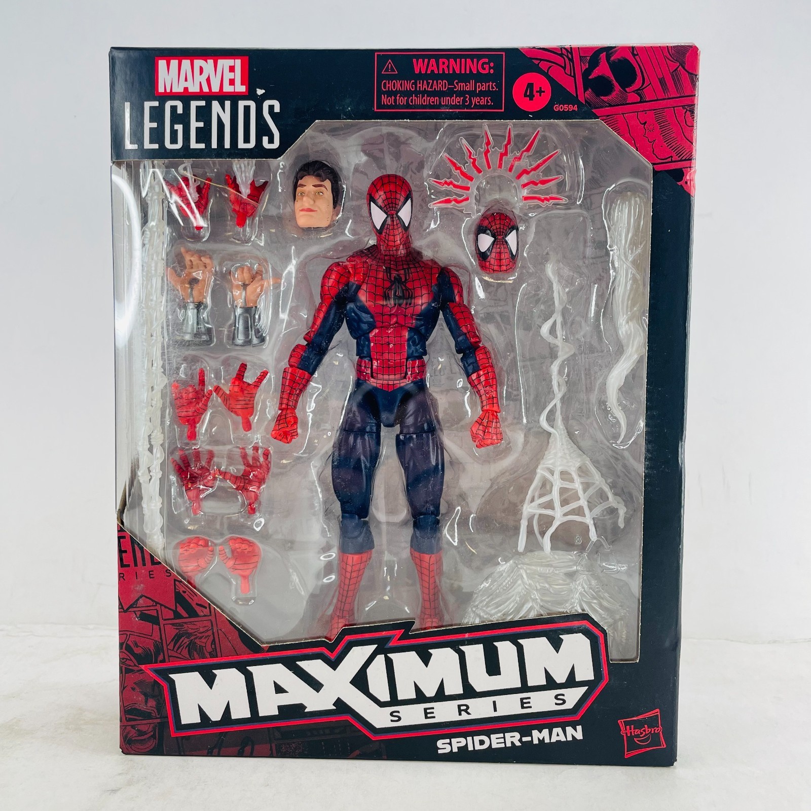 Marvel Legends Spider-Man Maximum Series w/Spider Web 5.5\