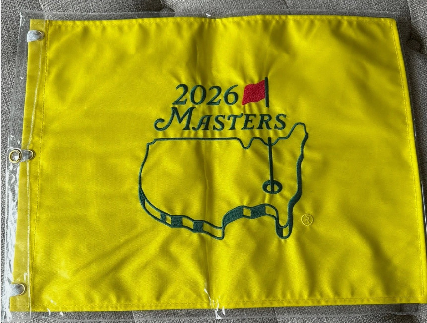 2026 Masters Pin Flag Augusta National Golf Club 2026 Masters Pin Flag Augusta National Golf Club