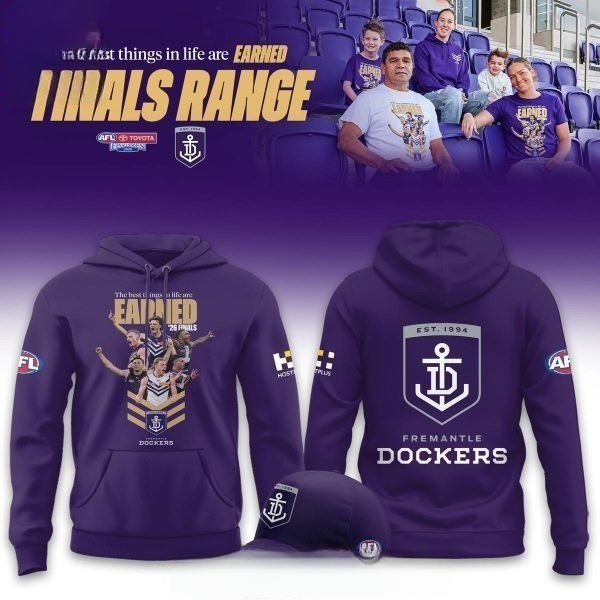Fremantle Dockers 2026 Finals Range Hoodie