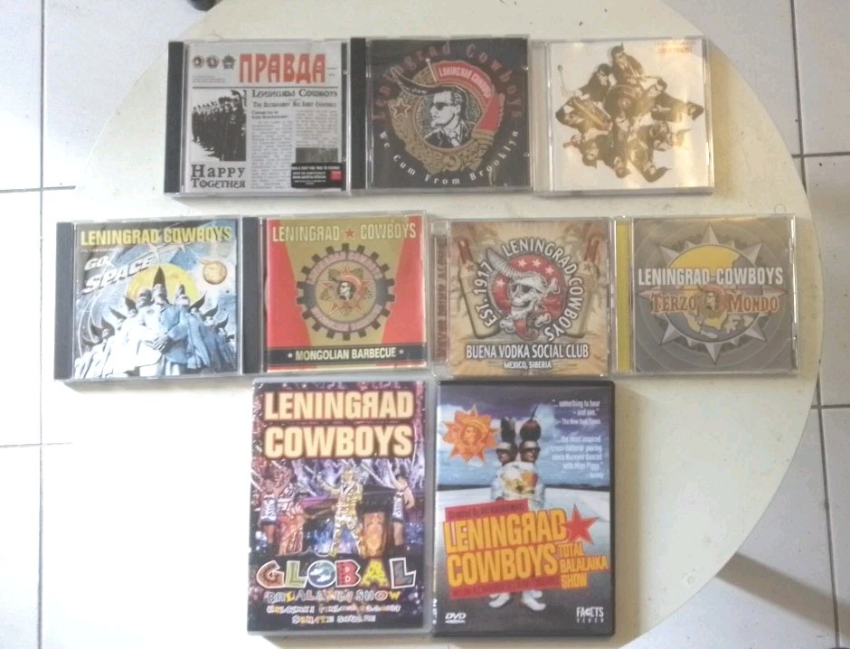 Leningrad Cowboys Collection 7 CDs 2 DVDs Super Rare Very Special Collector Set 