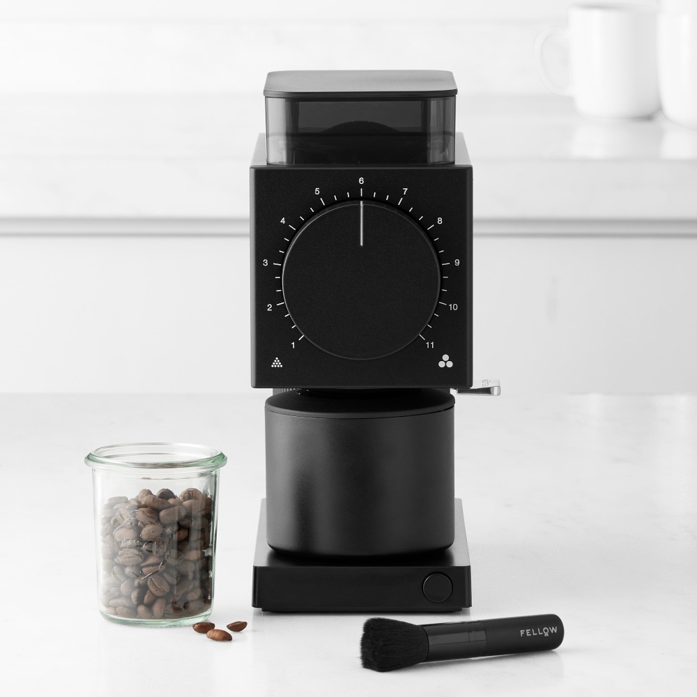 Fellow Ode Gen 2 Brew Grinder, Matte Black & Matte White Fellow Ode Gen 2 Brew Grinder, Matte Black & Matte White