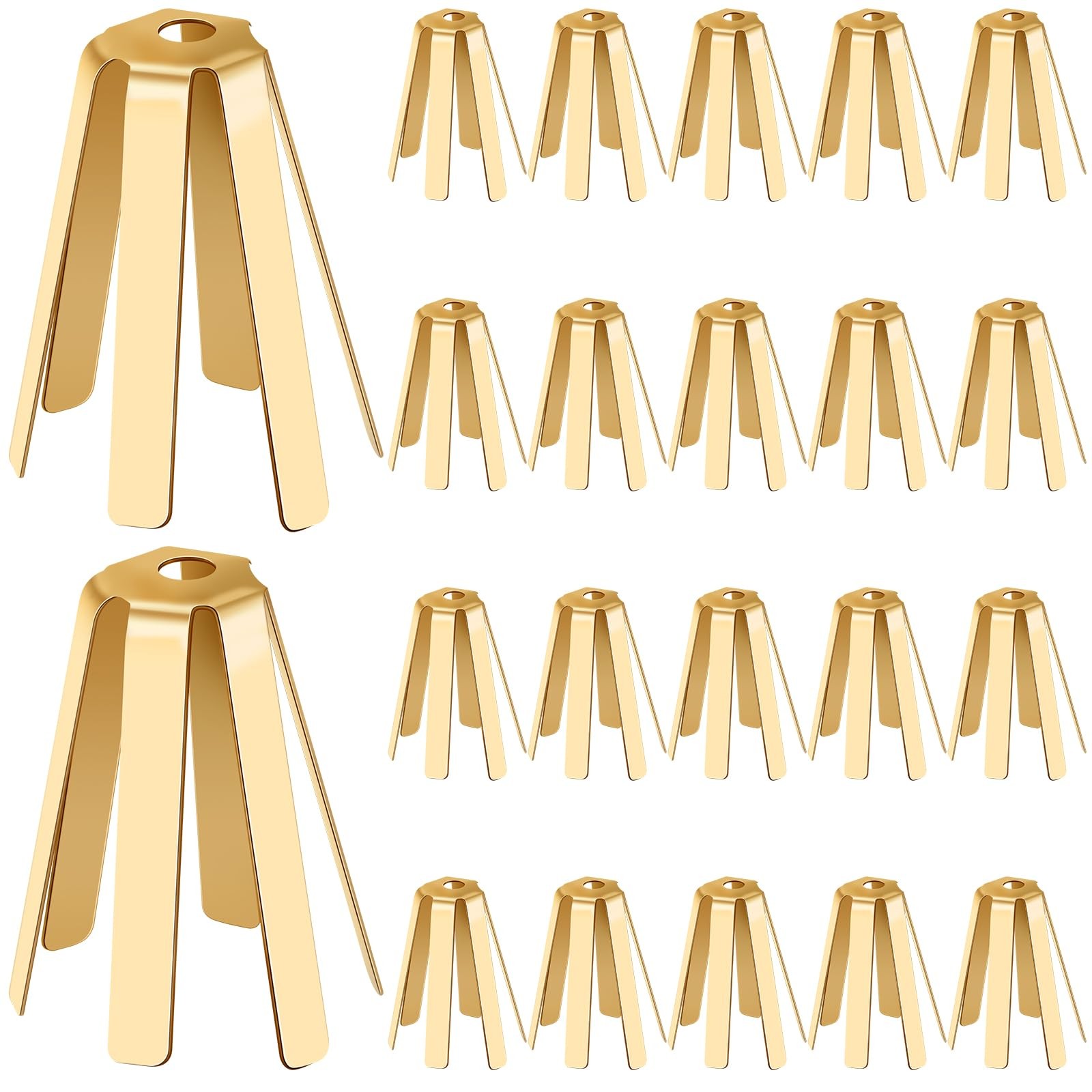 20 Pcs Universal Brass Golf Shaft Adapter Shims 335 350 355 370 20 Pcs Universal Brass Golf Shaft Adapter Shims 335 350 355 370