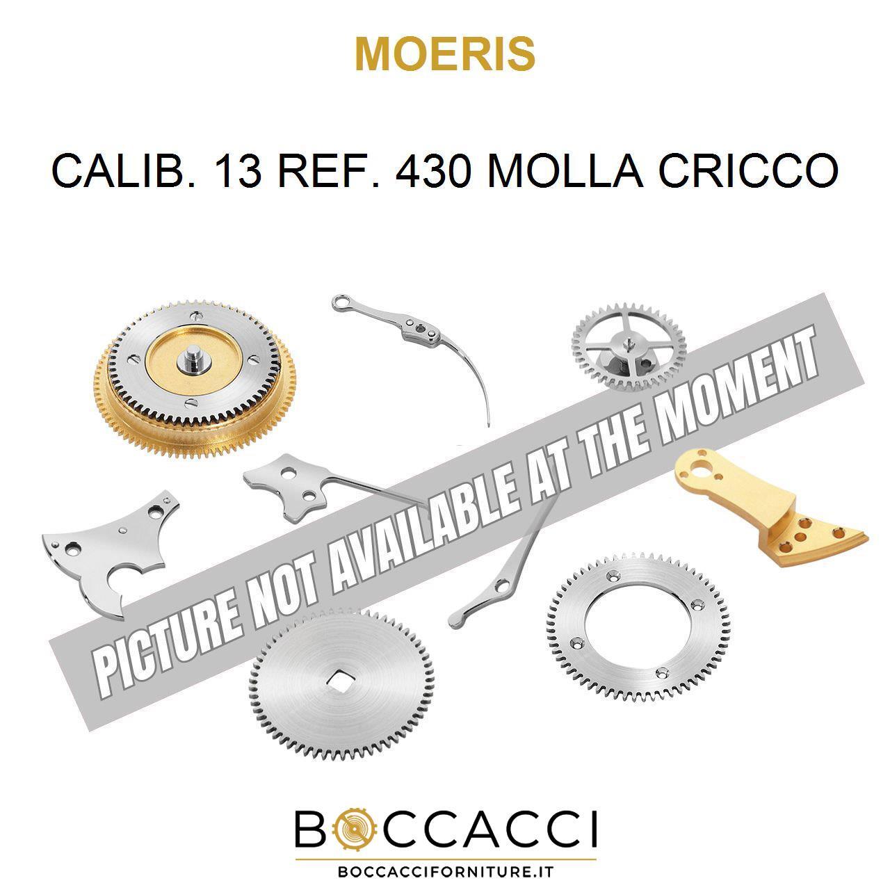 MOERIS Calib. 13 Ref. 430 Ratchet Spring Calib: 13 (EXCELLENT CONDITION)
