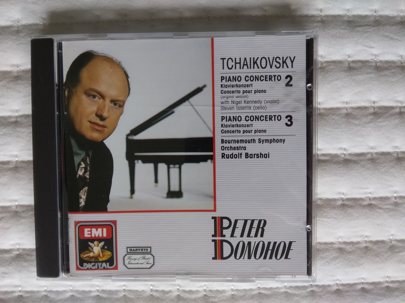 Tchaikovsky Piano Concertos 2 and 3 CD Bournemouth Symphony Barshai Donohoe Tchaikovsky Piano Concertos 2 and 3 CD Bournemouth Symphony Barshai Donohoe