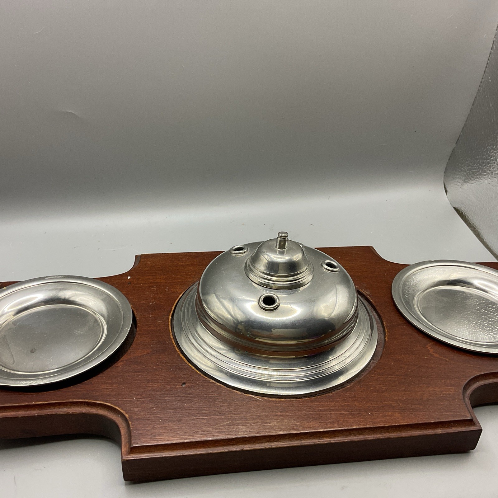 Vintage Stieff Pewter Colonial Williamsburg Executive Desk Set Inkwell Vintage Stieff Pewter Colonial Williamsburg Executive Desk Set Inkwell