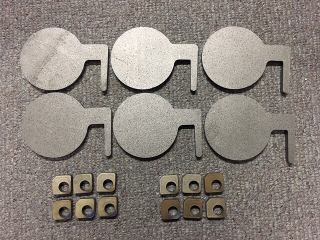 AR500 Steel Target Dueling Tree DIY Kit 6pc 4\