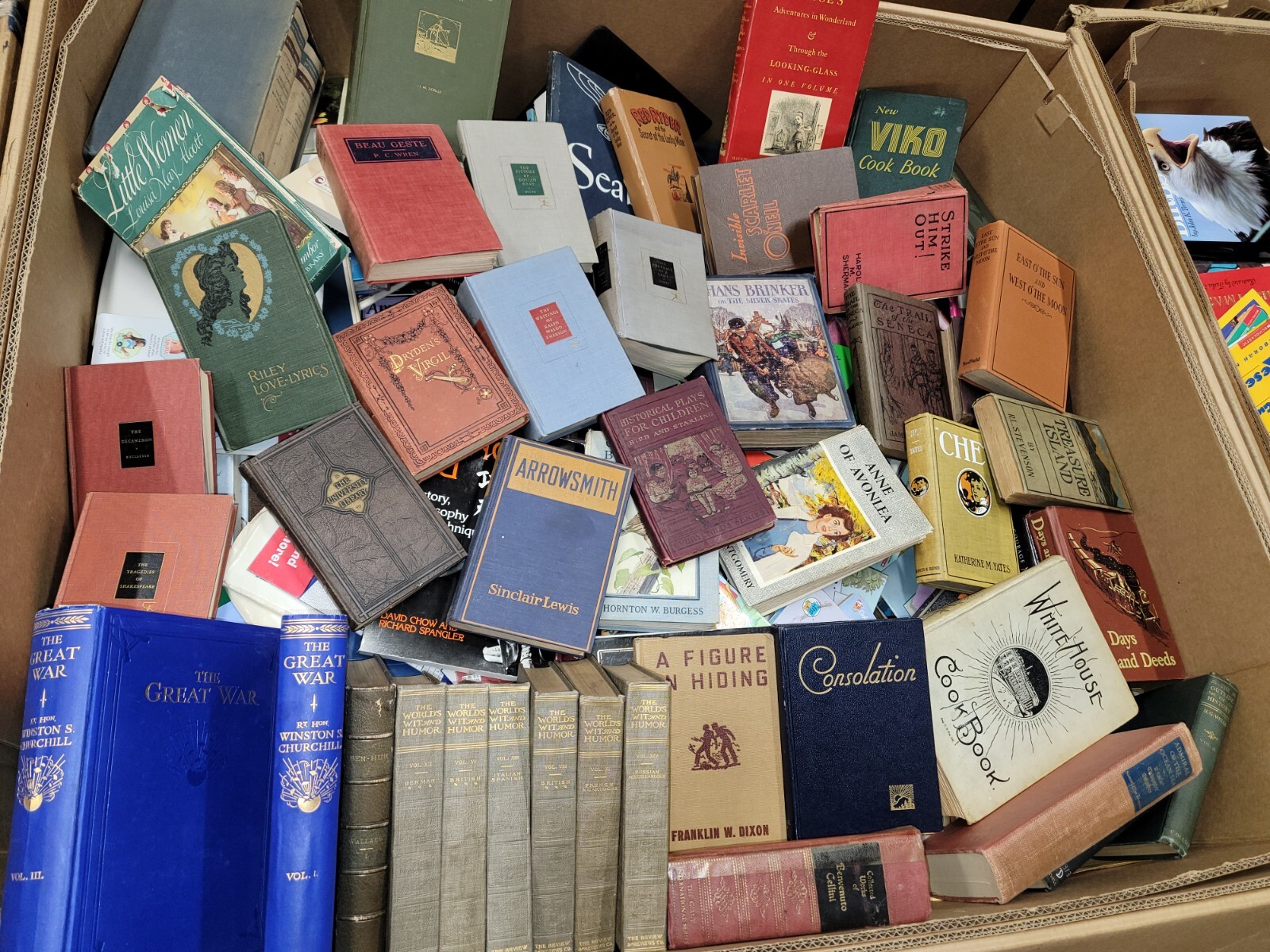 Lot of 10 Antique Collectible Vintage Old Rare Hard To Find Books *MIX UNSORTED* Lot of 10 Antique Collectible Vintage Old Rare Hard To Find Books *MIX UNSORTED*