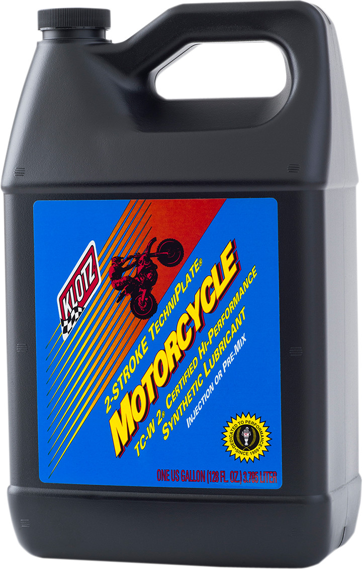 KLOTZ - TechniPlate Synthetic TCW-2 2-Stroke Oil 1 Gal | KL-301