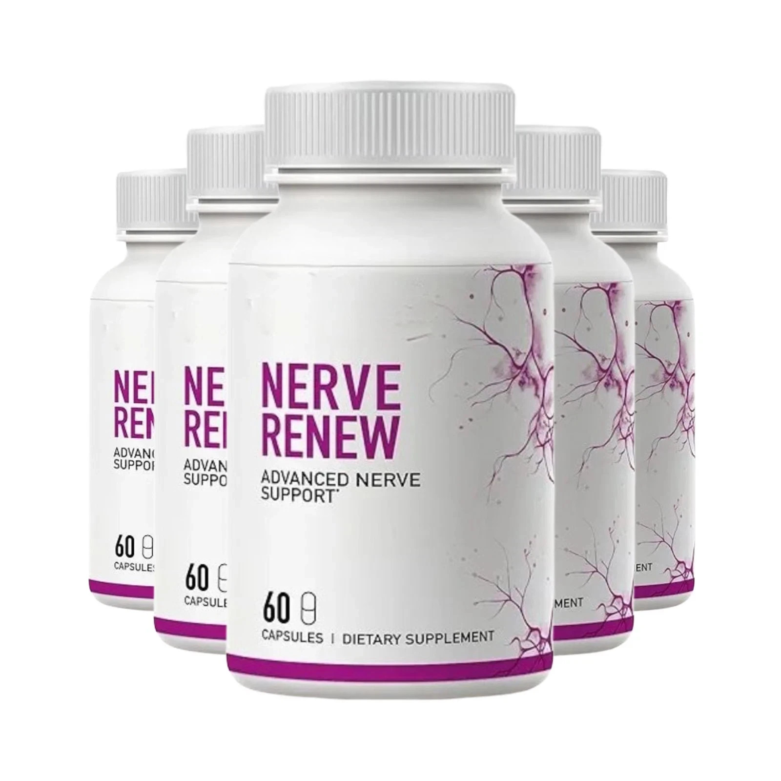 Nerve Renew Capsules – Advanced Nerve Support Daily Capsules-Pack Of 5
