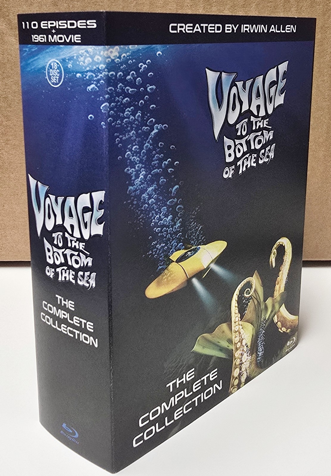 Voyage To The Bottom Of The Sea Blu Ray Set LIKE NEW Complete 110 Eps+The Movie