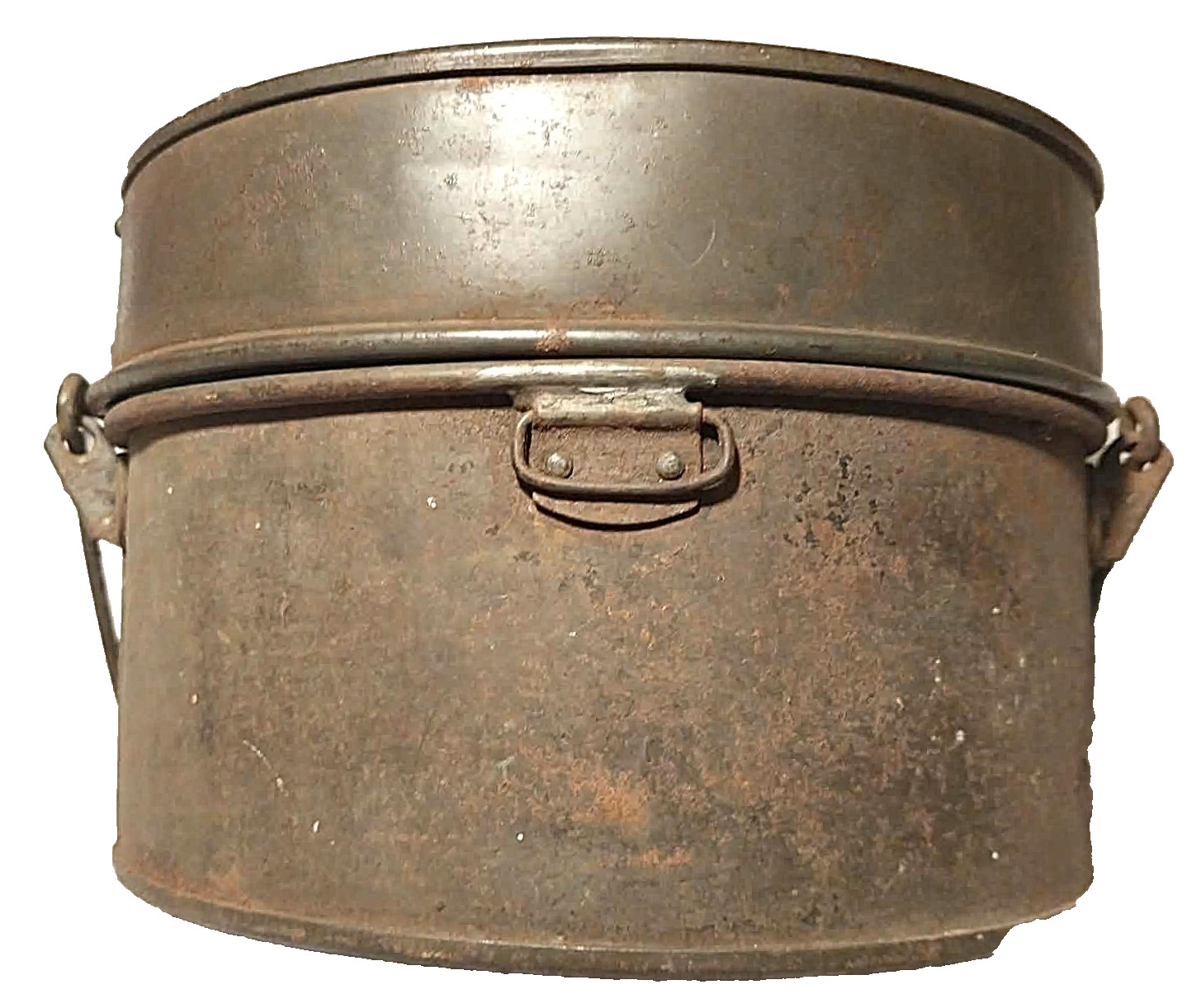 WWI WW1 British Army D shape mess tin WWI WW1 British Army D shape mess tin