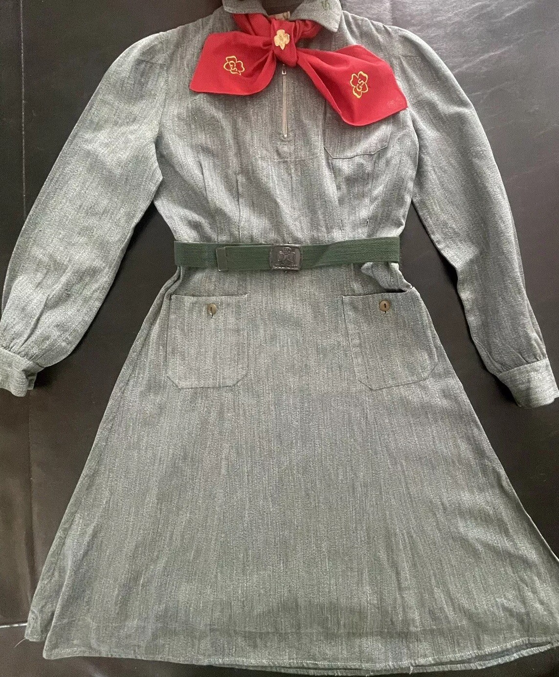 REDUCED 86 YEARS RARE 1937-1939 Vintage GIRL SCOUT INTERMEDIATE DRESS UNIFORM REDUCED 86 YEARS RARE 1937-1939 Vintage GIRL SCOUT INTERMEDIATE DRESS UNIFORM