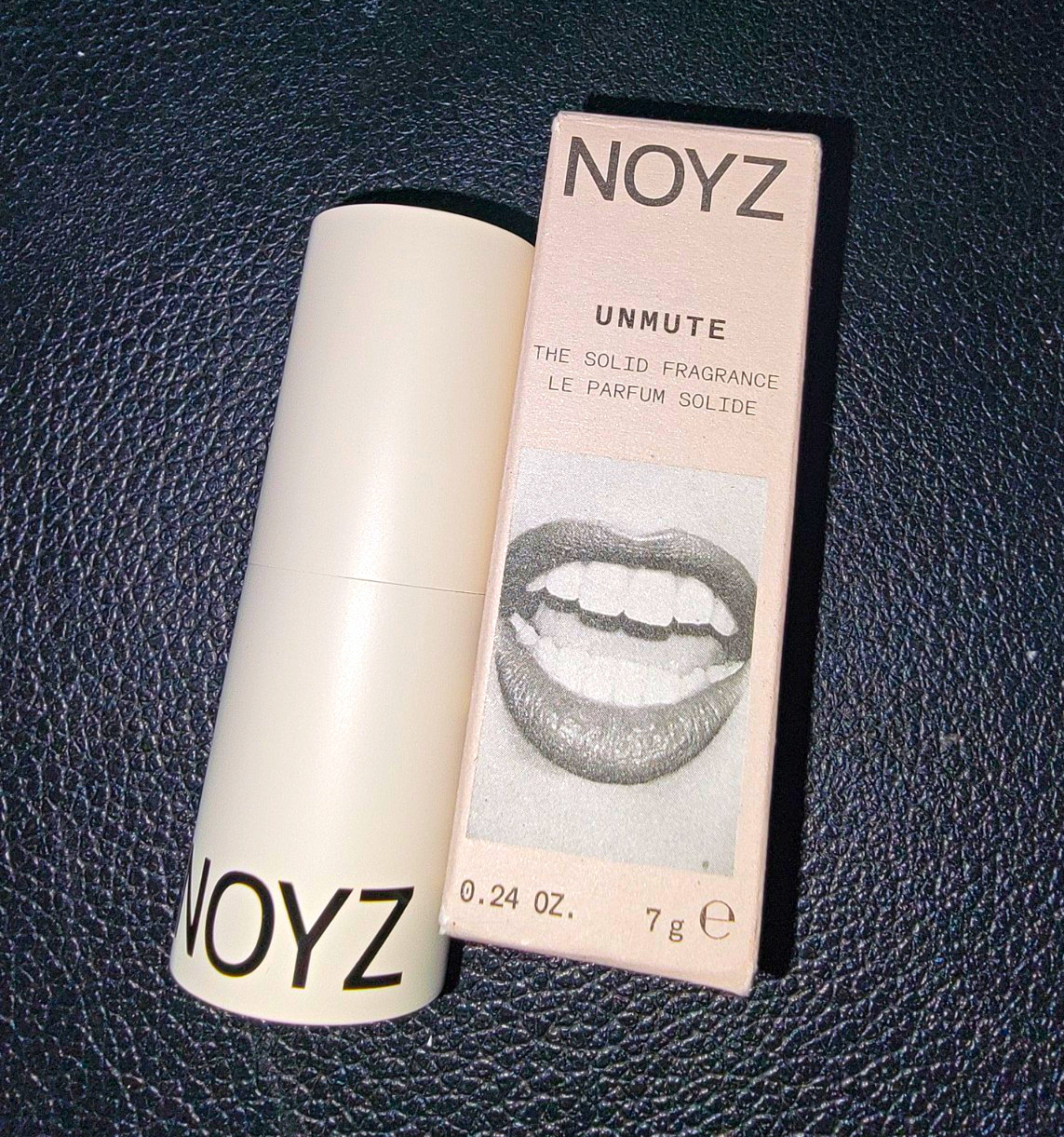 NOYZ UNMUTE Solid Fragrance 0.24 oz (7 g) Cassia, Black Plum, Vanilla NOYZ UNMUTE Solid Fragrance 0.24 oz (7 g) Cassia, Black Plum, Vanilla