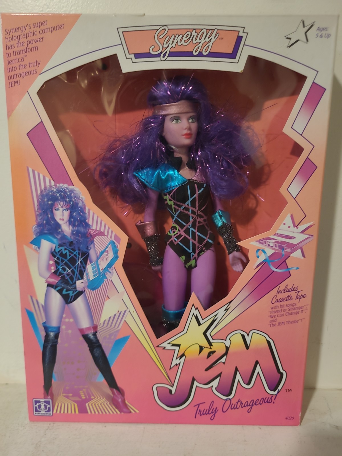 HASBRO - JEM AND THE HOLOGRAM - 1986 - VINTAGE - SYNERGY HASBRO - JEM AND THE HOLOGRAM - 1986 - VINTAGE - SYNERGY