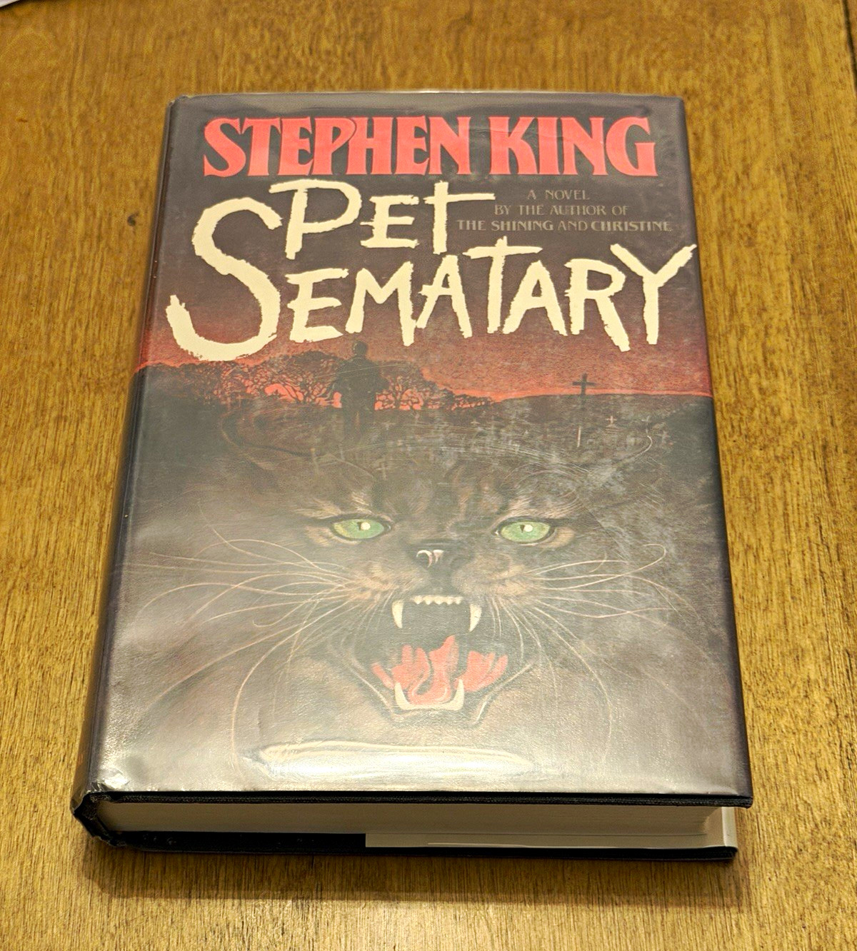 Stephen King PET SEMATARY 1983 1st/1st Y38 True First Edition Error DJ