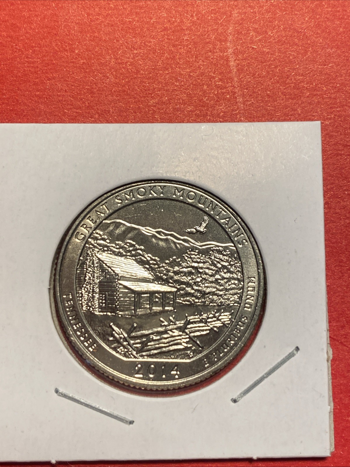 2014-S Great Smoky Mountains Quarter Uncirculated BU 