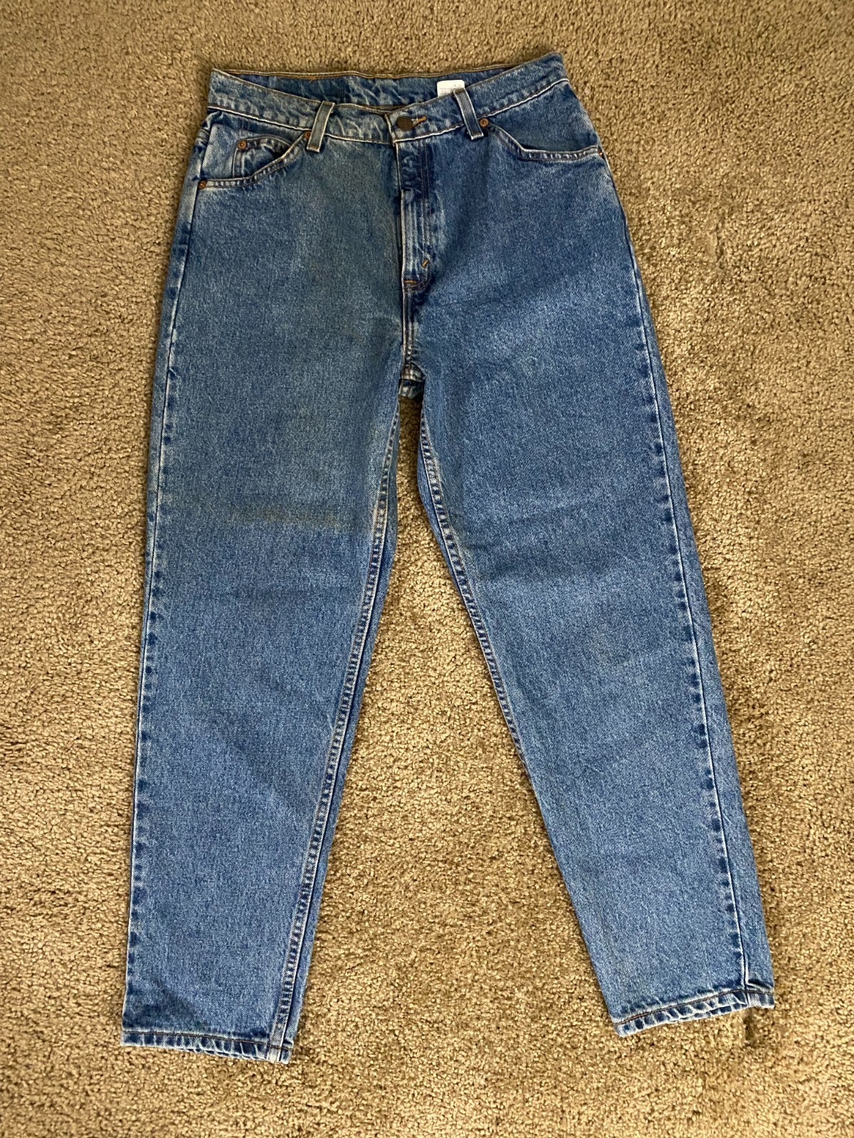 Vintage Levi\'s 921 Tapered Fit Jeans Womens 12 Blue Denim Cotton Medium Wash Vintage Levi\'s 921 Tapered Fit Jeans Womens 12 Blue Denim Cotton Medium Wash
