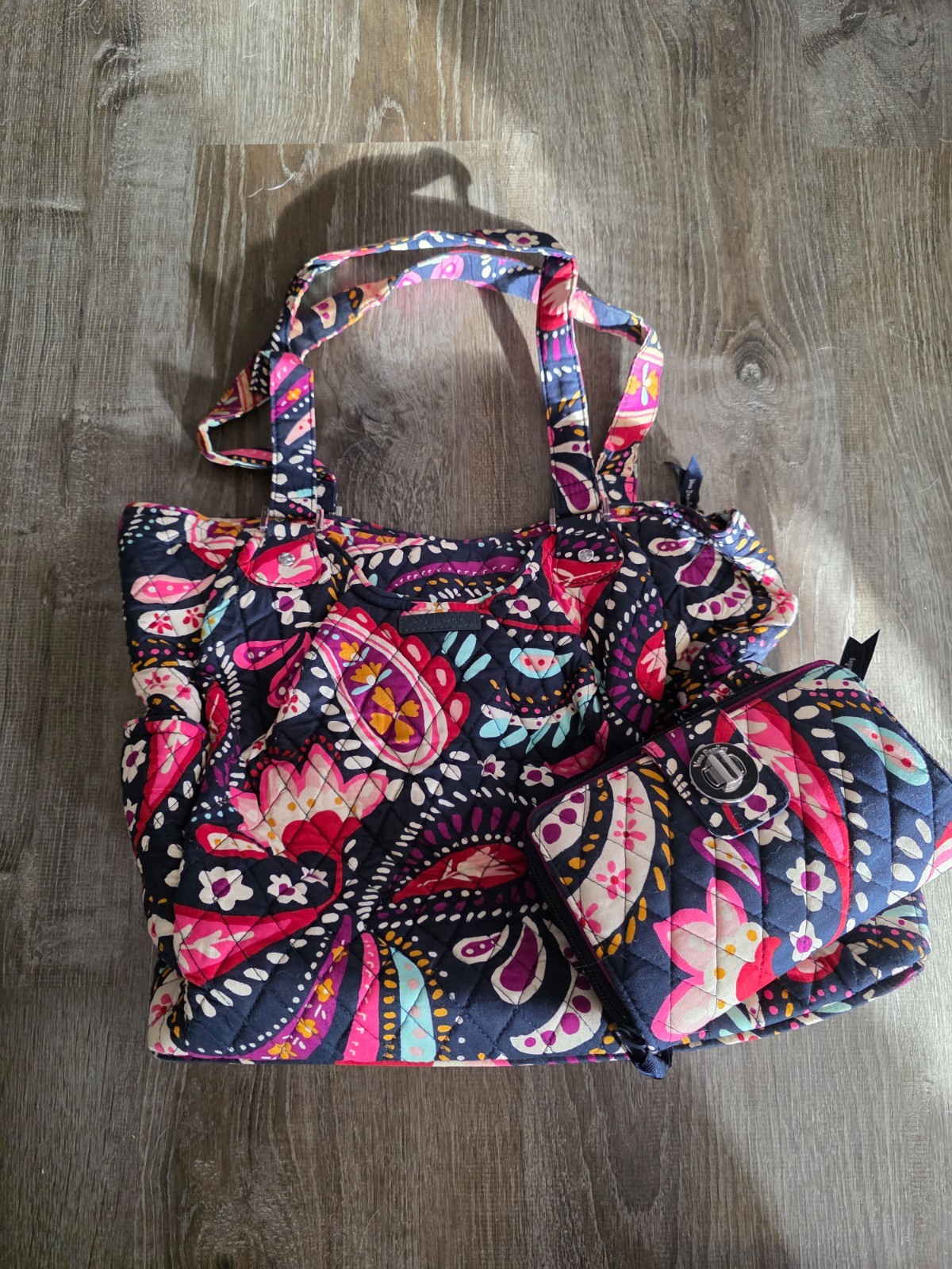 Vera Bradley Painted Paisley matching set