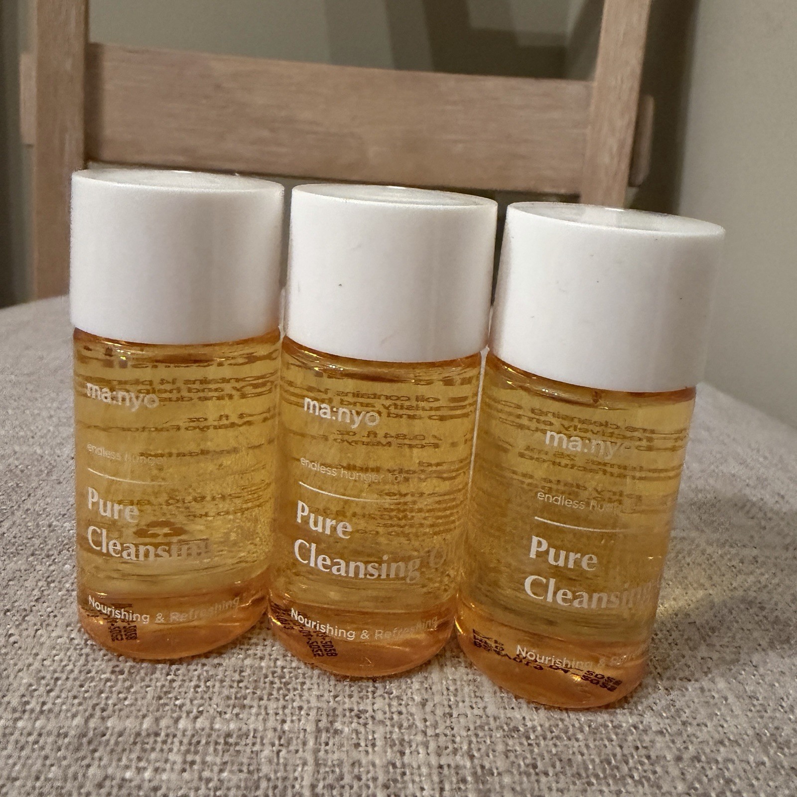 3x manyo Pure Cleansing Oil 25ml/0.84fl.oz. Travel Size