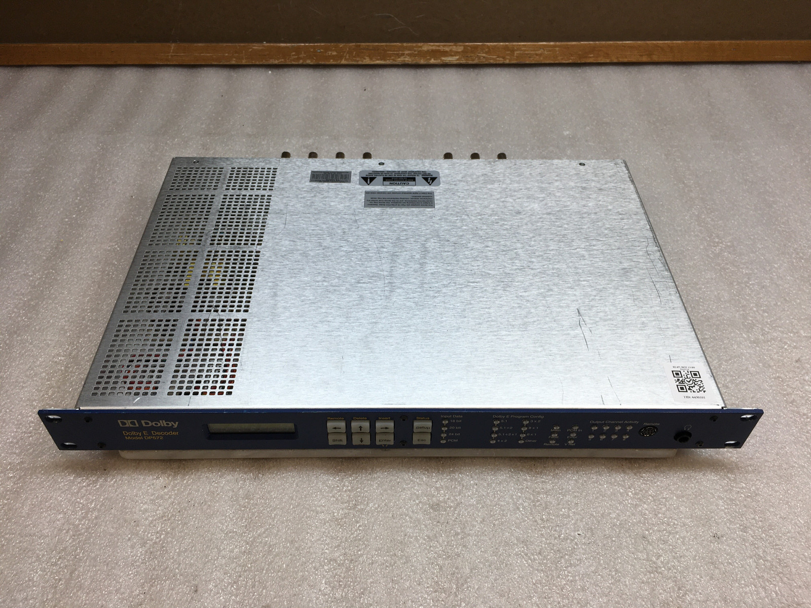 Dolby Laboratories DP572 Decoder Multichannel Audio Distribution System