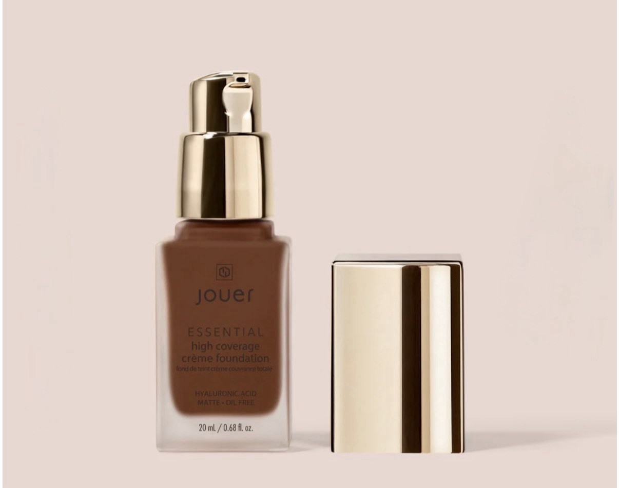 Jouer Essential High Coverage Creme Foundation Mahogany .68 Fl oz 20 mL