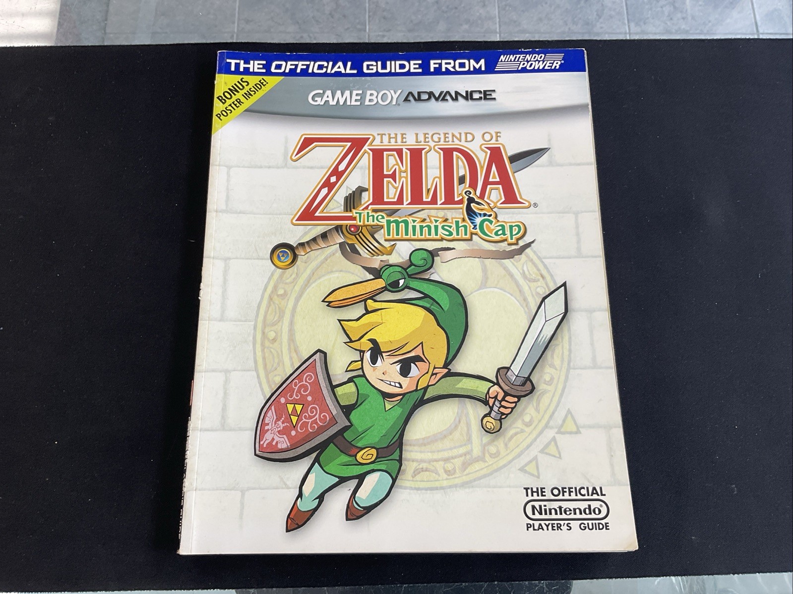 Official Nintendo Power The Legend of Zelda: Minish Cap Guide With Map