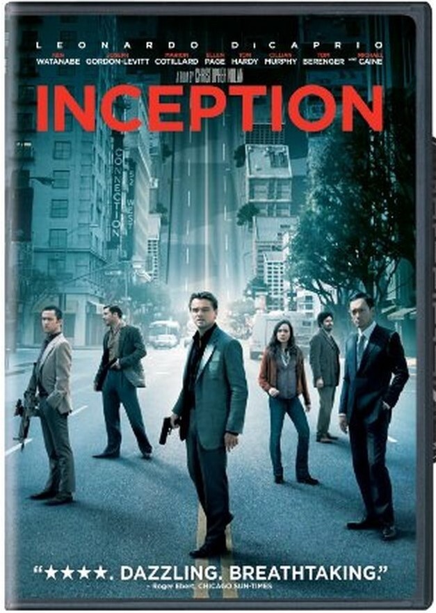 Inception (DVD, 2010) - **DISC ONLY - NO CASE**