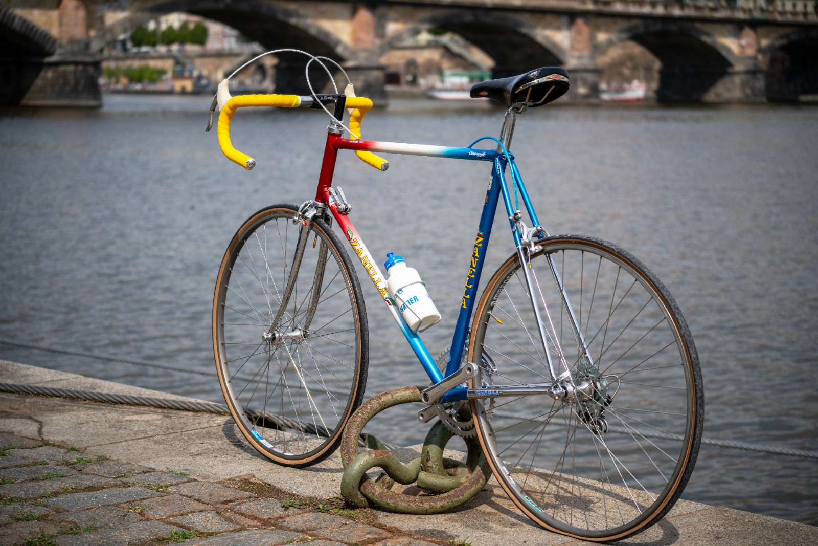 Vintage 1980s Dino Zanella Italian Steel Road Bike - Eroica - Campagnolo