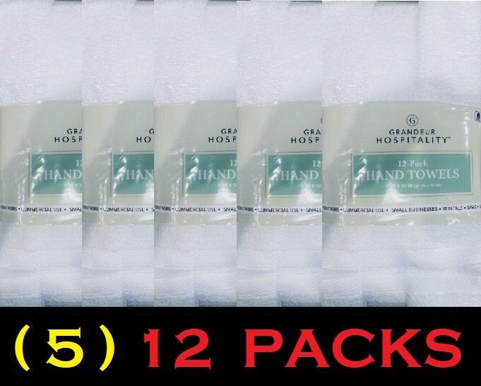 5x Grandeur Hospitality 100% Cotton 16\