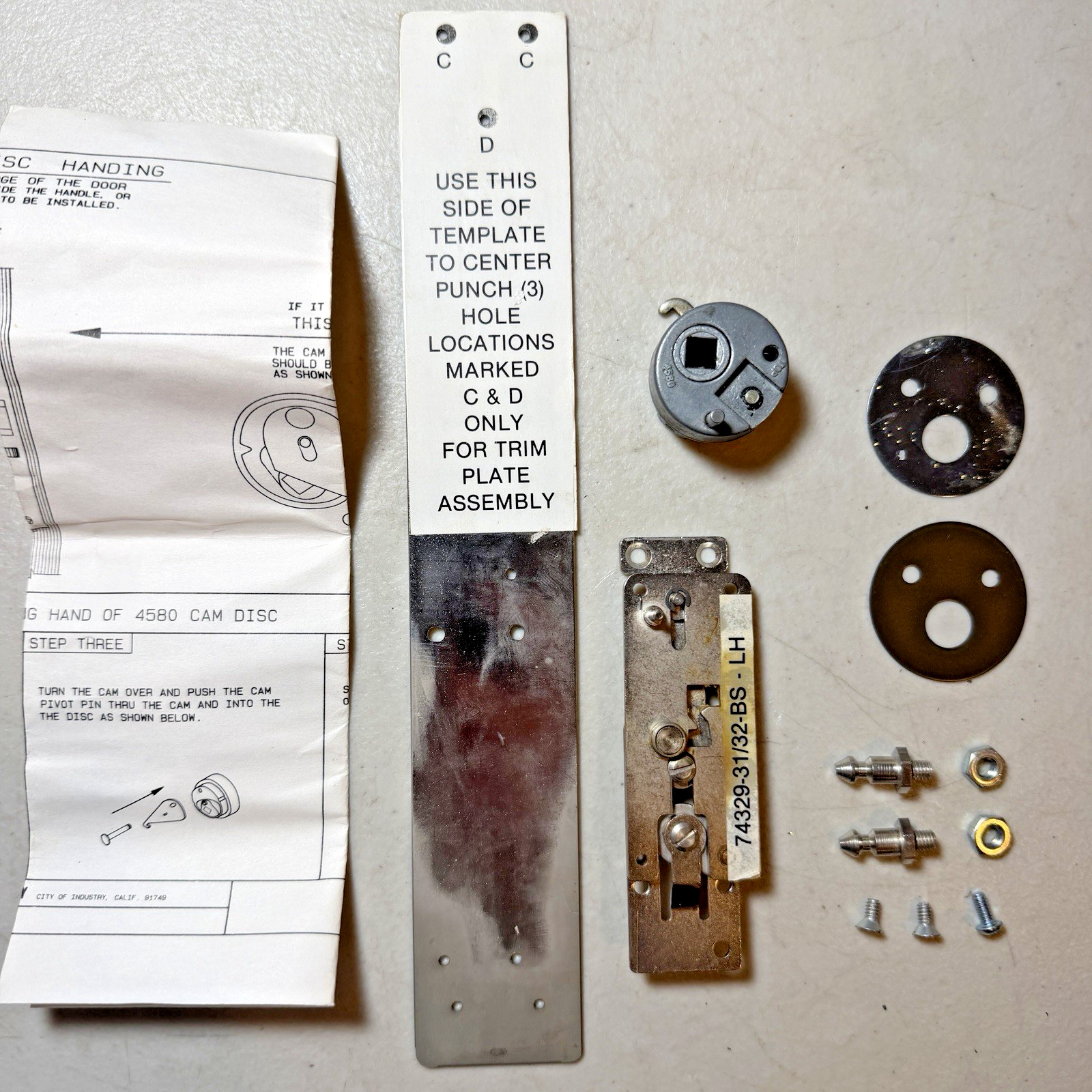 Kaba Simplex Narrow 3000-20 Drive Assembly 31/32\